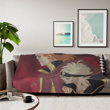 Load image into Gallery viewer, Black Clover Asta Sherpa Blanket
