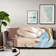 Load image into Gallery viewer, Goku Sherpa Blanket