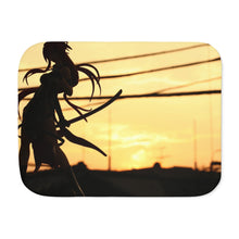 Load image into Gallery viewer, Highschool Of The Dead Sherpa Blanket