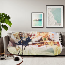Load image into Gallery viewer, Violet Evergarden Sherpa Blanket