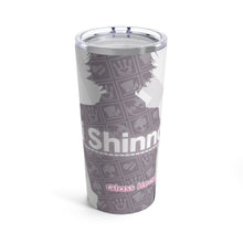 Load image into Gallery viewer, Glass Heart Princess Tumbler 20oz