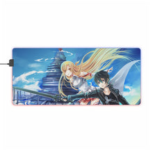 Load image into Gallery viewer, Sword Art Online RGB LED Mouse Pad (Desk Mat)