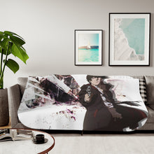 Load image into Gallery viewer, Psycho-Pass Sherpa Blanket