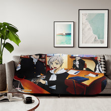 Load image into Gallery viewer, Anime Bungou Stray Dogs Sherpa Blanket