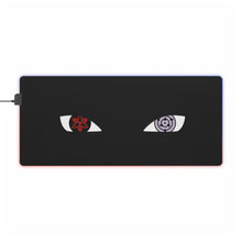 Load image into Gallery viewer, Sasuke Eyes RGB LED Mouse Pad (Desk Mat)