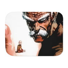 Load image into Gallery viewer, Saitama and Bang Sherpa Blanket