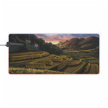 Load image into Gallery viewer, Anime Landscape RGB LED Mouse Pad (Desk Mat)