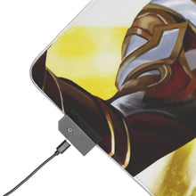 Load image into Gallery viewer, Anime Ultraman RGB LED Mouse Pad (Desk Mat)