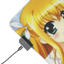 Load image into Gallery viewer, Magical Girl Lyrical Nanoha RGB LED Mouse Pad (Desk Mat)