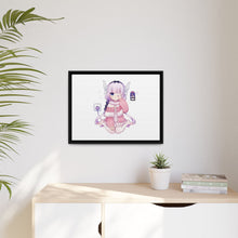 Load image into Gallery viewer, Miss Kobayashi's Dragon Maid Canvas Framed Art Print