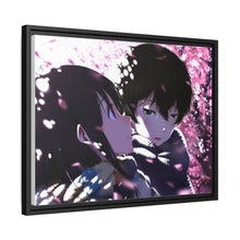 Load image into Gallery viewer, Eru Chitanda  And  Hōtarō Oreki Face Canvas Framed Art Print