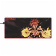 Load image into Gallery viewer, Fairy Tail Natsu Dragneel RGB LED Mouse Pad (Desk Mat)
