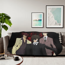 Load image into Gallery viewer, Bungou Stray Dogs Osamu Dazai Sherpa Blanket