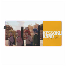 Load image into Gallery viewer, Kessoku Band | Bocchi the Rock! RGB LED Mouse Pad (Desk Mat)