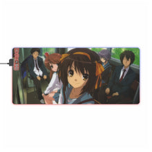 Load image into Gallery viewer, The Melancholy Of Haruhi Suzumiya RGB LED Mouse Pad (Desk Mat)