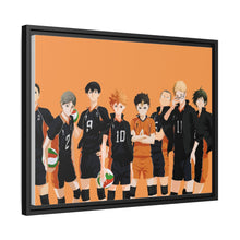 Load image into Gallery viewer, Haikyuu!! - Karasuno Team Canvas Framed Art Print
