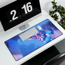 Load image into Gallery viewer, Overwatch Winter Wonderland Winston Primal Rage Mouse Pad (Desk Mat)