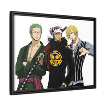 Load image into Gallery viewer, Zoro,Law and Sanji Canvas Framed Art Print
