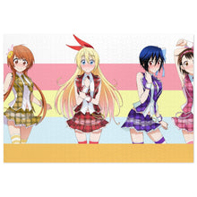 Load image into Gallery viewer, Nisekoi Chitoge Kirisaki, Kosaki Onodera, Seishirou Tsugumi, Marika Tachibana Jigsaw Puzzle