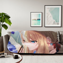 Load image into Gallery viewer, Anime Violet Evergarden Sherpa Blanket