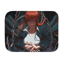 Load image into Gallery viewer, Anime Chainsaw Man Sherpa Blanket