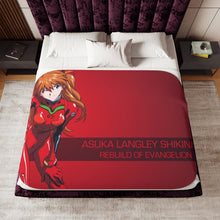 Load image into Gallery viewer, Anime Neon Genesis Evangelion Sherpa Blanket