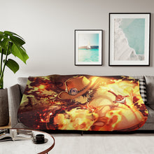 Load image into Gallery viewer, Portgas D. Ace 8k Sherpa Blanket