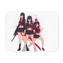 Load image into Gallery viewer, Anime Kill La Kill Sherpa Blanket