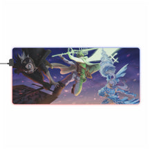 Load image into Gallery viewer, Black Clover Asta, Noelle Silva, Yuno RGB LED Mouse Pad (Desk Mat)
