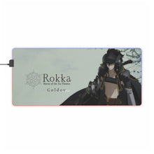 Load image into Gallery viewer, Rokka: Braves of the Six Flowers RGB LED Mouse Pad (Desk Mat)