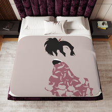 Load image into Gallery viewer, Anime Samurai Champloo Sherpa Blanket