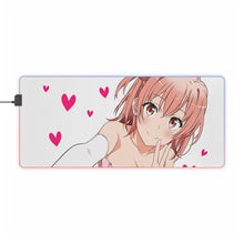 Load image into Gallery viewer, My Teen Romantic Comedy SNAFU Yui Yuigahama RGB LED Mouse Pad (Desk Mat)