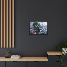 Load image into Gallery viewer, My Hero Academia Izuku Midoriya Canvas Framed Art Print