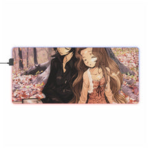 Load image into Gallery viewer, Code Geass Lelouch Lamperouge, Nunnally Lamperouge RGB LED Mouse Pad (Desk Mat)