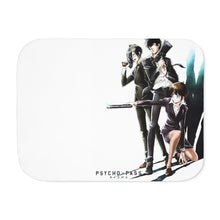 Load image into Gallery viewer, Psycho-Pass Akane Tsunemori, Nobuchika Ginoza Sherpa Blanket