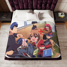 Load image into Gallery viewer, Anime Toradora! Sherpa Blanket