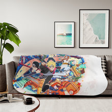 Load image into Gallery viewer, Boruto Sherpa Blanket