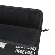 Load image into Gallery viewer, Sad Animewith quote Laptop Sleeve