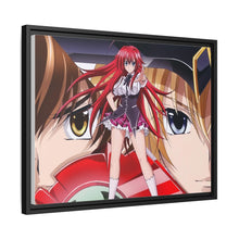 Load image into Gallery viewer, High School DxD Rias Gremory, Issei Hyoudou, Yuuto Kiba, Ddraig Canvas Framed Art Print