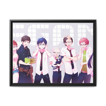 Load image into Gallery viewer, Ao No Exorcist Canvas Framed Art Print