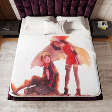 Load image into Gallery viewer, Anime Boruto Sherpa Blanket