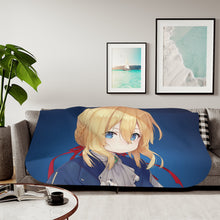 Load image into Gallery viewer, Violet Evergarden Sherpa Blanket