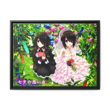 Load image into Gallery viewer, Anime Date A Liver Canvas Framed Art Print