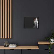 Load image into Gallery viewer, Makise Kurisu & Rintarou Kyouma Canvas Framed Art Print