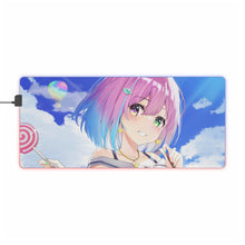 Load image into Gallery viewer, Himemori Luna RGB LED Mouse Pad (Desk Mat)