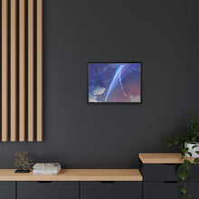 Load image into Gallery viewer, Anime Your Name. Canvas Framed Art Print