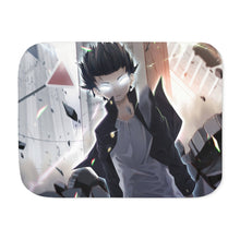 Load image into Gallery viewer, Mob Psycho 100 Shigeo Kageyama Sherpa Blanket