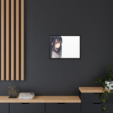 Load image into Gallery viewer, Yukino Yukinoshita Canvas Framed Art Print