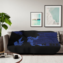 Load image into Gallery viewer, Anime Cowboy Bebopr Sherpa Blanket