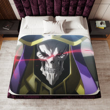 Load image into Gallery viewer, Ainz Ooal Gown Magic Caster Sherpa Blanket